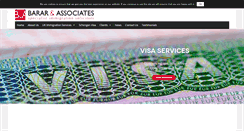 Desktop Screenshot of bararassociates.com